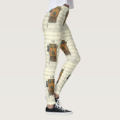 antikes Wandtelefon Leggings (Rechts)