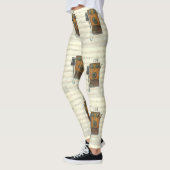 antikes Wandtelefon Leggings (Links)