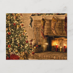 antikes Weihnachten Postkarte