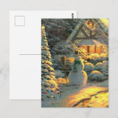 antikes Weihnachten Postkarte (Vorne/Hinten)