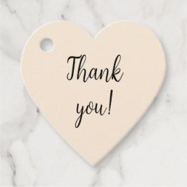 Antikes Weiß Minimalistisch Geschenkanhänger