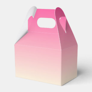 Antikes Weiß und Winterhimmel Rosa Farbgebung Geschenkschachtel