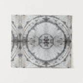 Antikes weißes Quarterblech Wandteppich (Vorderseite (Horizontal))