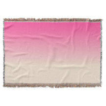 Antikes weißes und Winter Sky Pink Ombre Muster