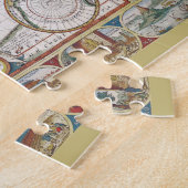 Antikes Weltkartepuzzlespiel Puzzle (Seite)