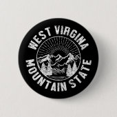 Antikes West Virginia Button (Vorderseite)