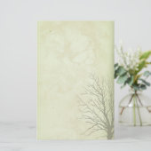 Antikes Wiedergabe-Briefpapier Briefpapier (Stehend Vorderseite)