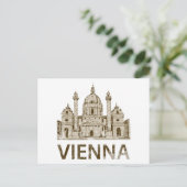 Antikes Wien Postkarte (Stehend Vorderseite)