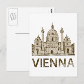 Antikes Wien Postkarte (Vorne/Hinten)