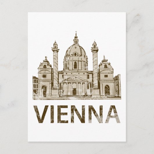Antikes Wien Postkarte (Vorderseite)