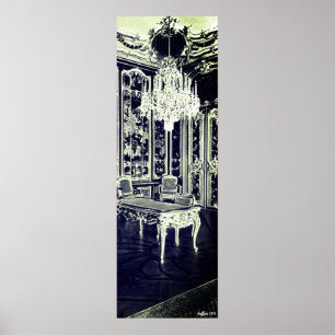 Antikes Wien Schönbrunn Palast Vieux Laque Zimmer Poster