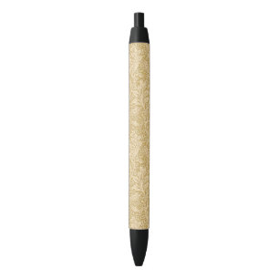 Antikes William Morris Arcadia Gold Nahtlos Kugelschreiber