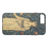 Antikes William Morris Flora iPhone 7 Plus Case (Rückseite (Horizontal))