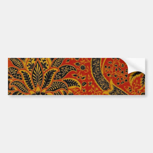 Antikes William Morris India Tapete Autoaufkleber