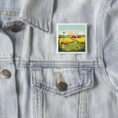 Antikes Wisconsin Button (Beispiel)