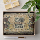 Antikes Ziermuster - italienisches Gemsteinmuster Seidenpapier (Geschenk)