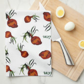Antikes Zwiebelmuster Handtuch (Viertel Falte)