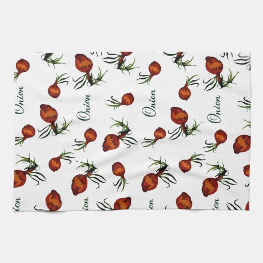 Antikes Zwiebelmuster Handtuch (Horizontal)