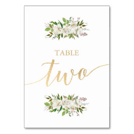 Antikgarten | FLÜSSIGKEITSKARTE 2 Tischnummer