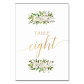 Antikgarten | FLÜSSIGKEITSKARTE 8 Tischnummer (Rückseite)