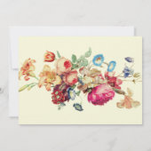 Antikgarten | Vintage Wedding Einladungen (Rückseite)