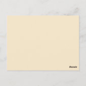 Antikläden Postkarte (Rückseite)