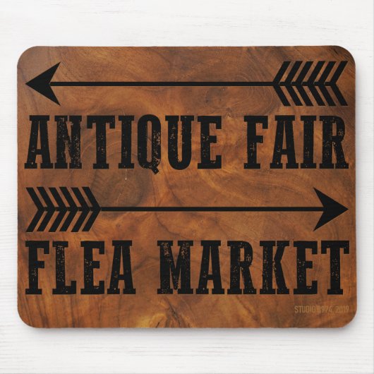 ANTIKMARKT - FLOHMARKT MOUSEPAD (Vorne)