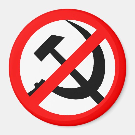 Antikommunist Magnet (Vorne)
