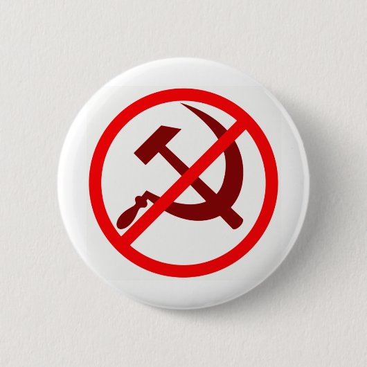 antikommunistisch button (Vorderseite)