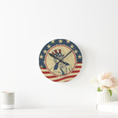 Antikonkelsam Runde Wanduhr (Zuhause)