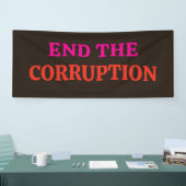 Antikorruption 2026 Wahlen Banner (Messe)