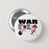 Antikrieg Button (Vorne & Hinten)