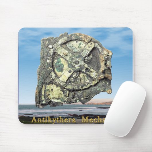 Antikythera Mechanism Mousepad (Mit Mouse)