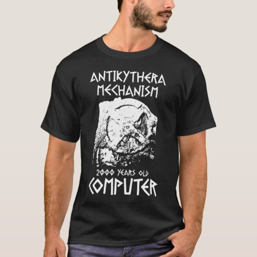 Antikythera-Mechanismus antiker griechischer Compu T-Shirt (Vorderseite)