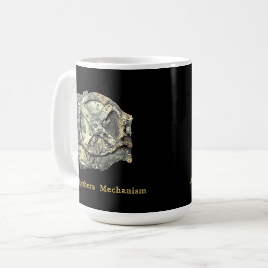 Antikythera-Mechanismus Kaffeetasse (Vorderseite Links)