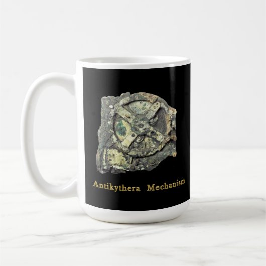 Antikythera-Mechanismus Kaffeetasse (Links)