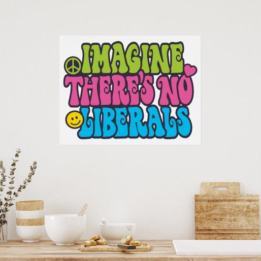 Antiliberale Poster (Küche)