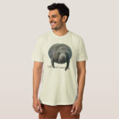 Antillean Manatee (Westindisches Manatee) T-Shirt (Vorne ganz)