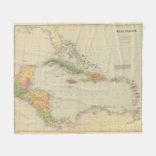 Antillen 10 fleecedecke (Vorderseite (Horizontal))