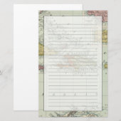 Antillen 11 briefpapier (Vorne/Hinten)
