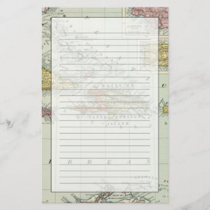 Antillen 11 briefpapier