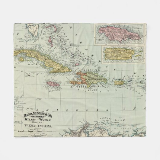 Antillen 11 fleecedecke (Vorderseite (Horizontal))