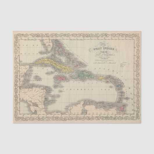 Antillen 9 seidenpapier (Vorderseite)