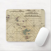 Antillen, Charibbee-Inseln Mousepad (Mit Mouse)
