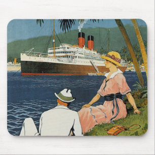 Antillen der französischen Linie Mousepad