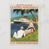 Antillen Mitte-Amerika Postkarte (Vorderseite)