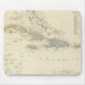 Antillen oder WestIndien-Inseln Mousepad (Vorne)
