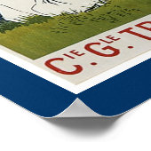 Antilles Center Amerique Poster (Ecke)