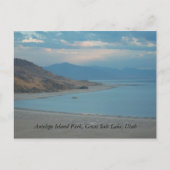 Antilopen-Insel-Park, Great Salt Lake… Postkarte (Vorderseite)
