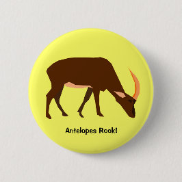 Antilopen-Knopf Button